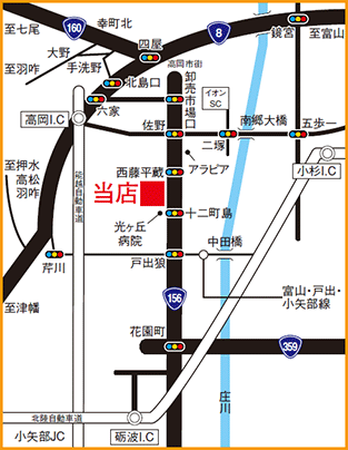 アクセスマップ